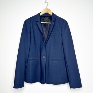 J. Crew Navy Regent One Button Blazer Size 12